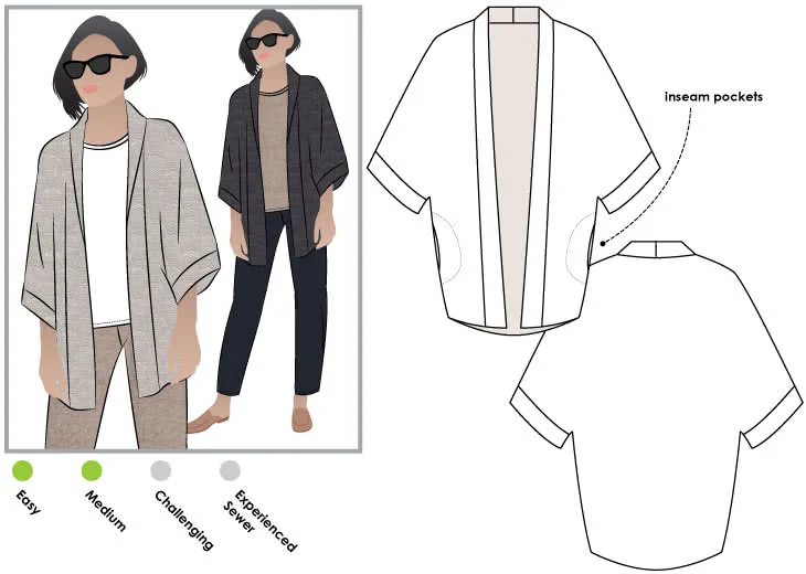 Style Arc Besharl Jacket - Image 8