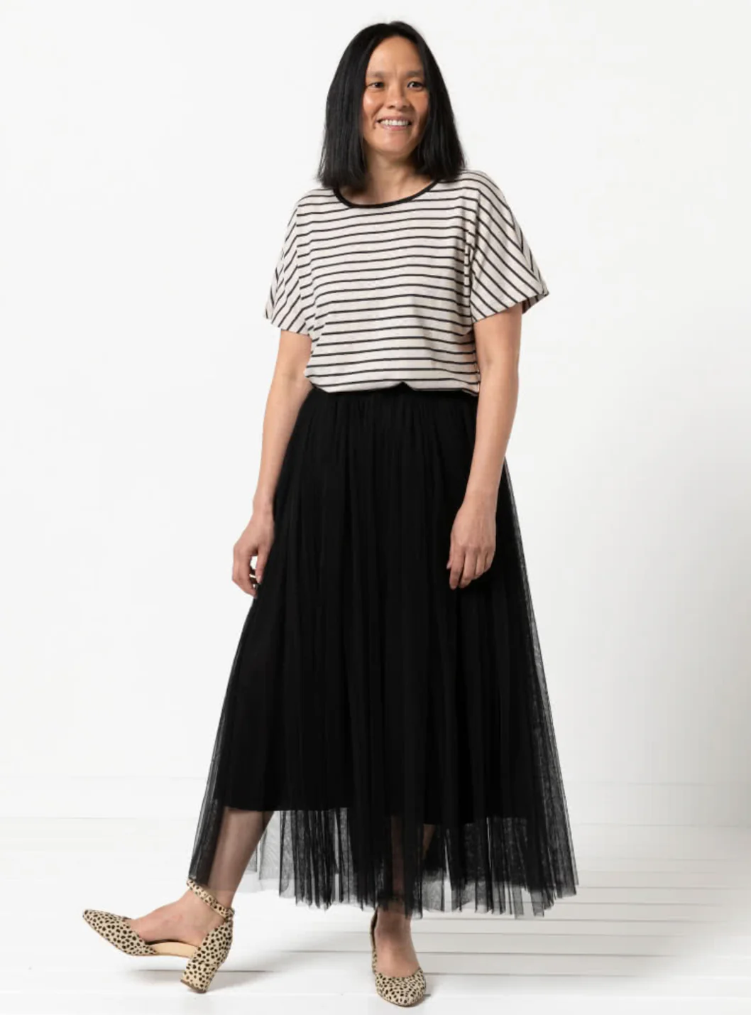 Style Arc Besharl Knit Tee - Image 4