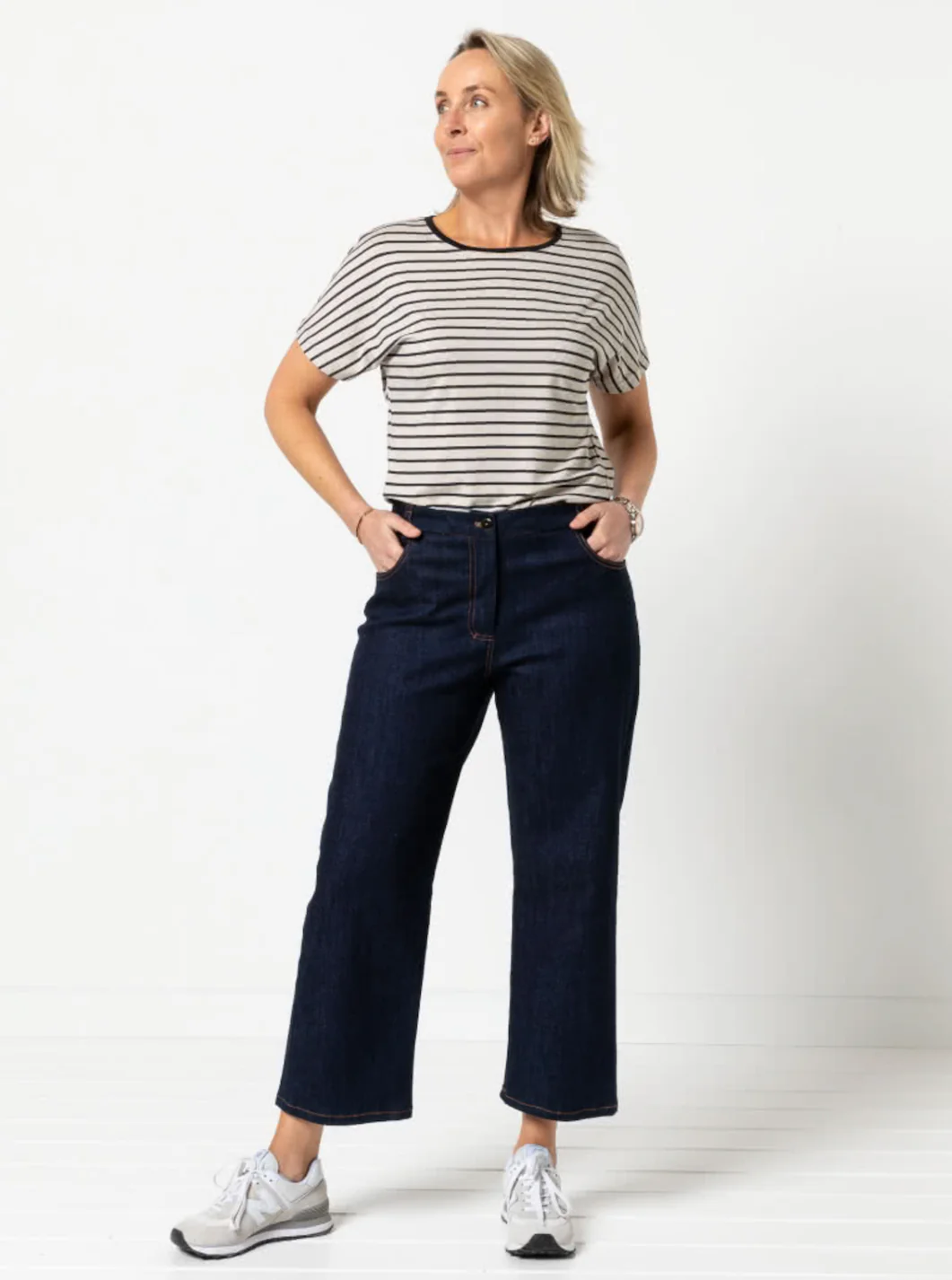 Style Arc Besharl Knit Tee - Image 7