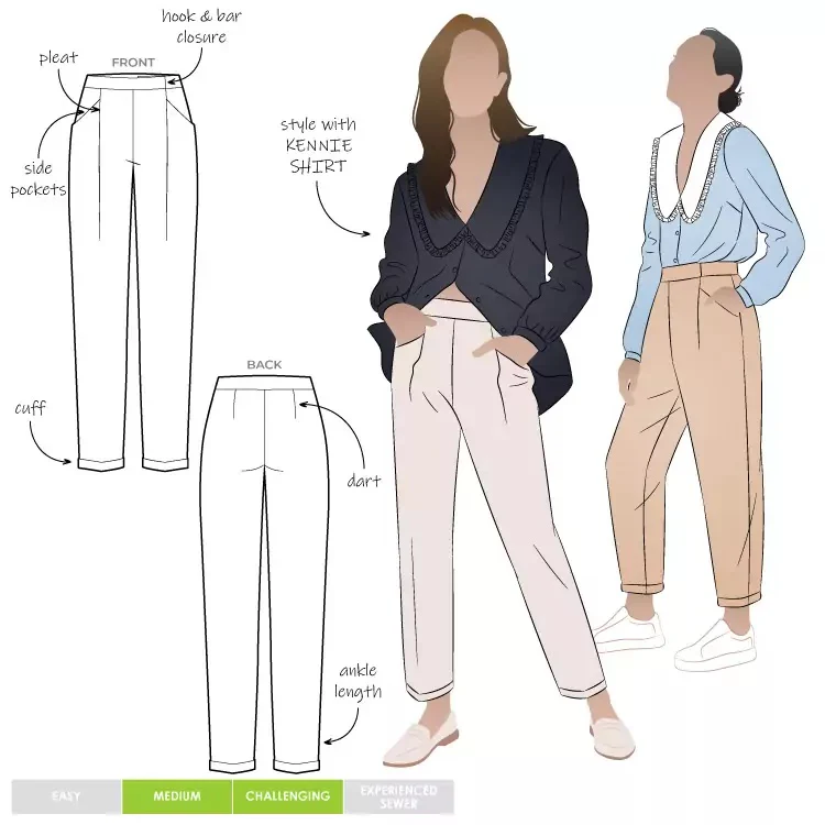 Style Arc Billie Woven Pant - Image 9