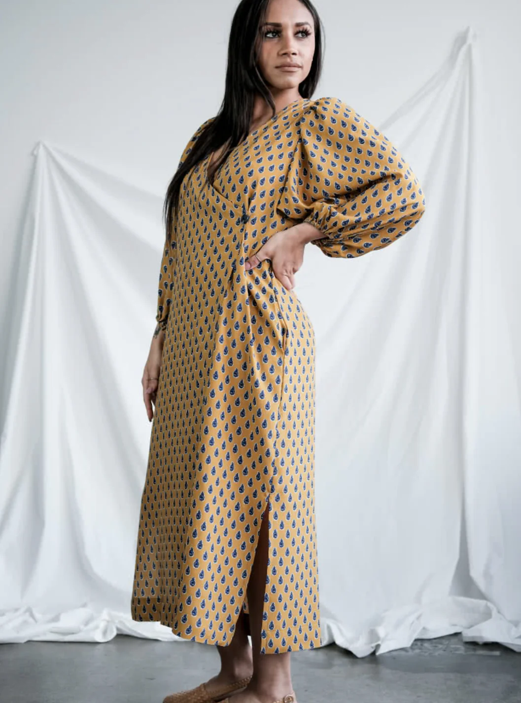 Style Arc Brigid Wrap Dress - Image 3