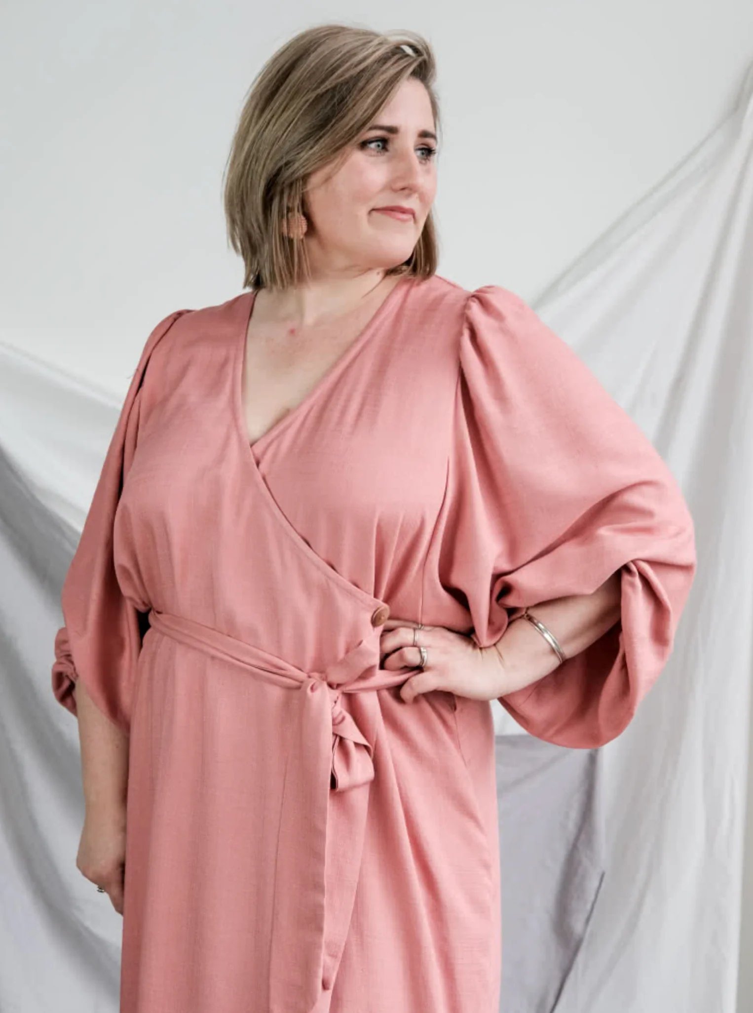 Style Arc Brigid Wrap Dress - Image 7