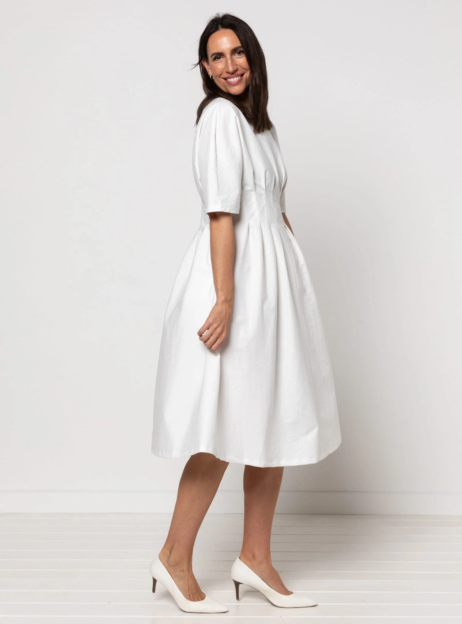 Style Arc Bronte Woven Dress - Image 2