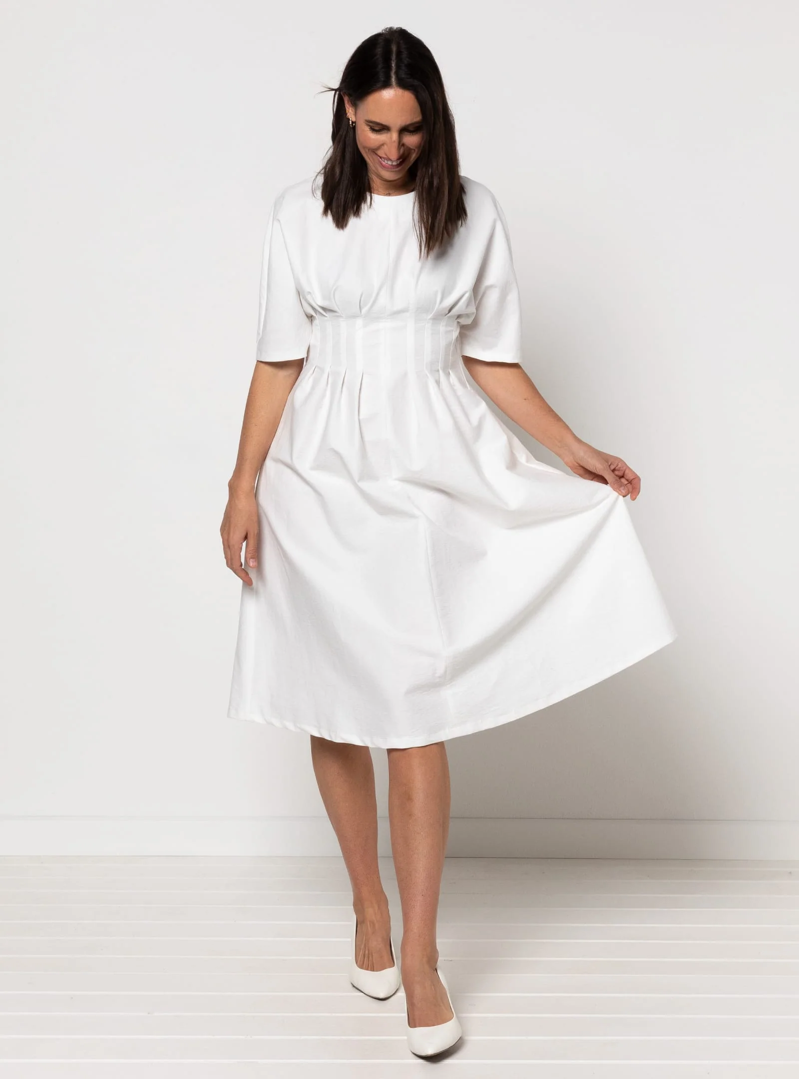 Style Arc Bronte Woven Dress - Image 3