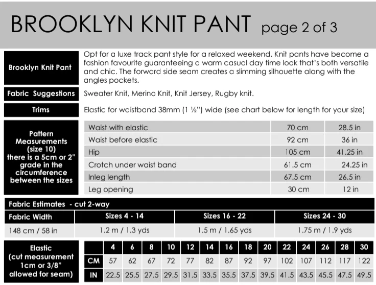Style Arc Brooklyn Knit Pant - Image 5