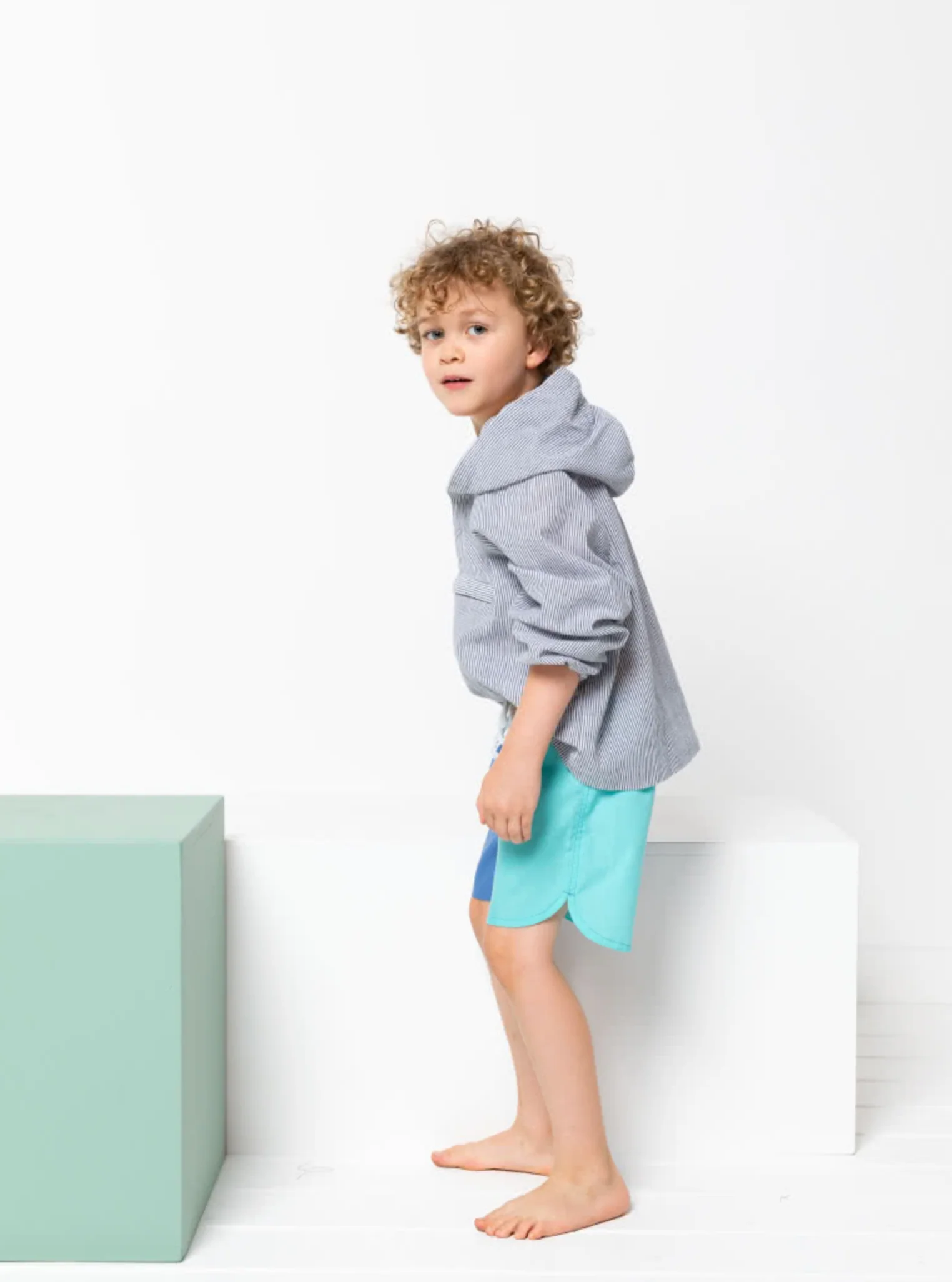 Style Arc Children's Ash Anorak - Image 3