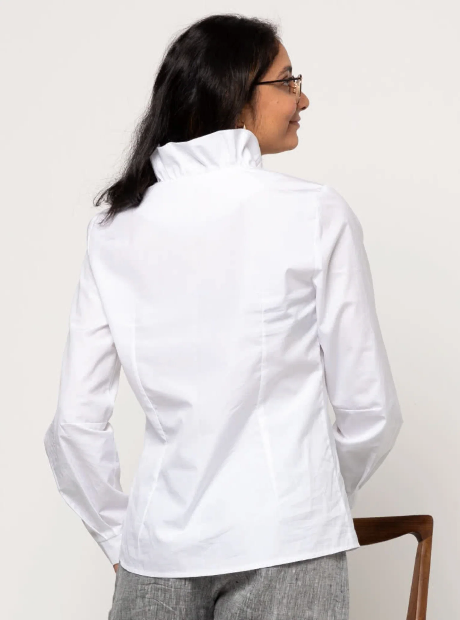 Style Arc Francesca Woven Shirt - Image 7