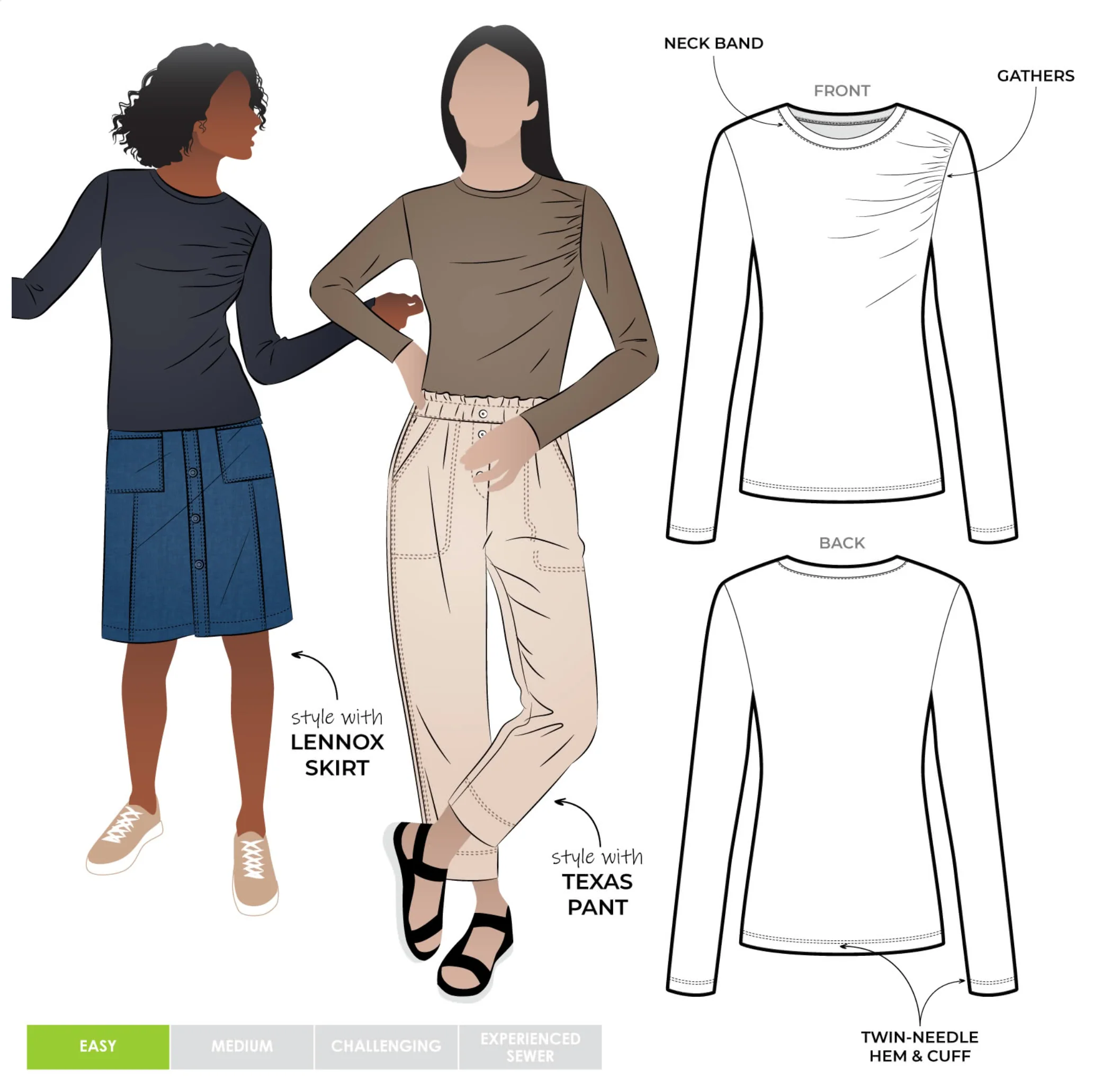 Style Arc Glenda Knit Top - Image 9