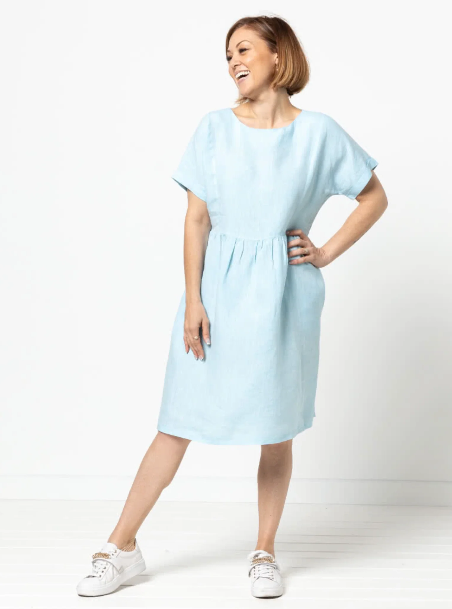 Style Arc Lacey Dress - Image 2