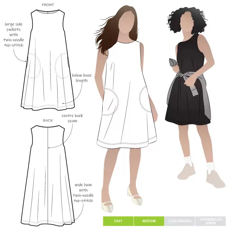 Style Arc Lena Shift Dress - Image 9