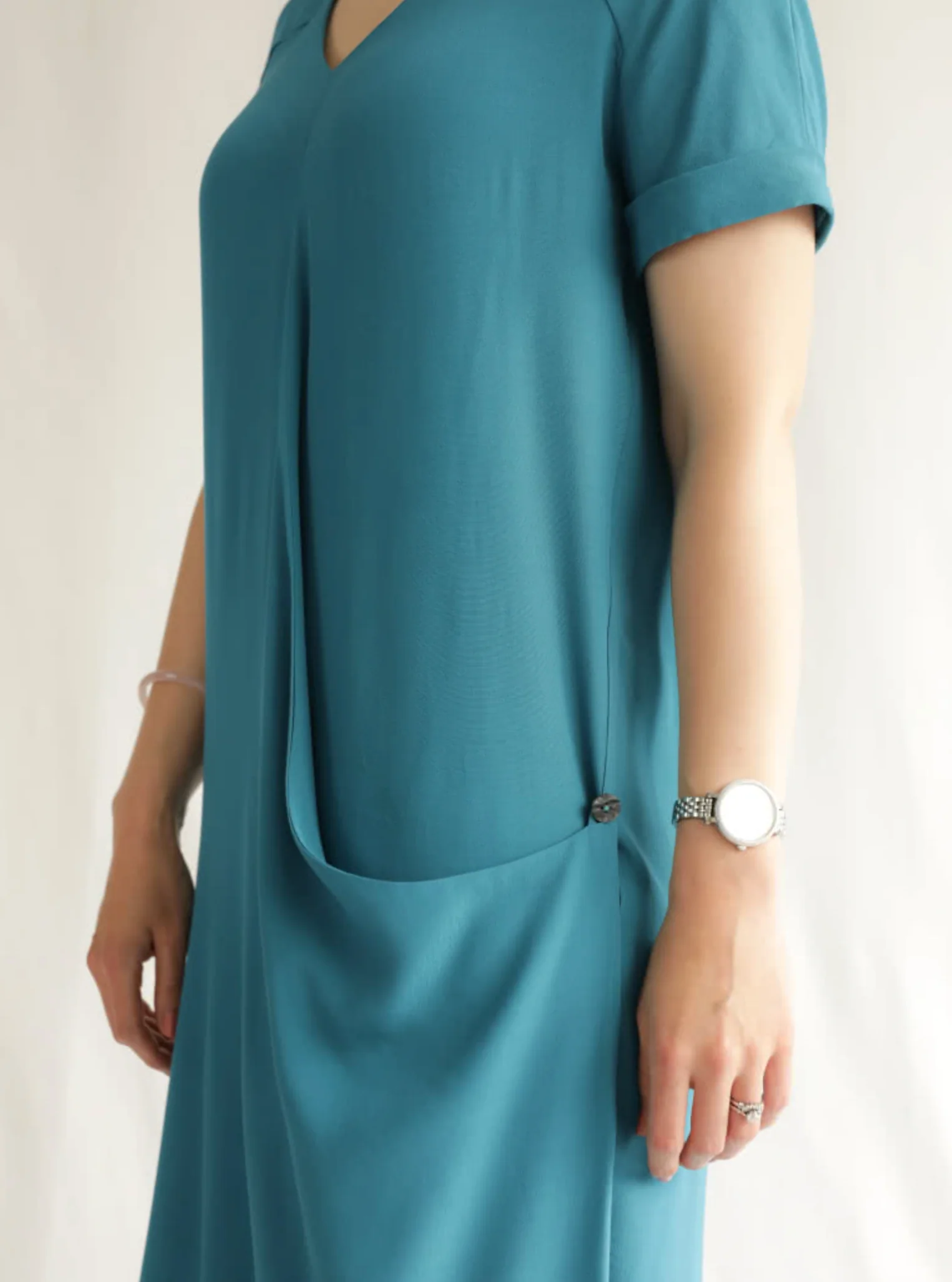 Style Arc Maeve Woven Dress - Image 2