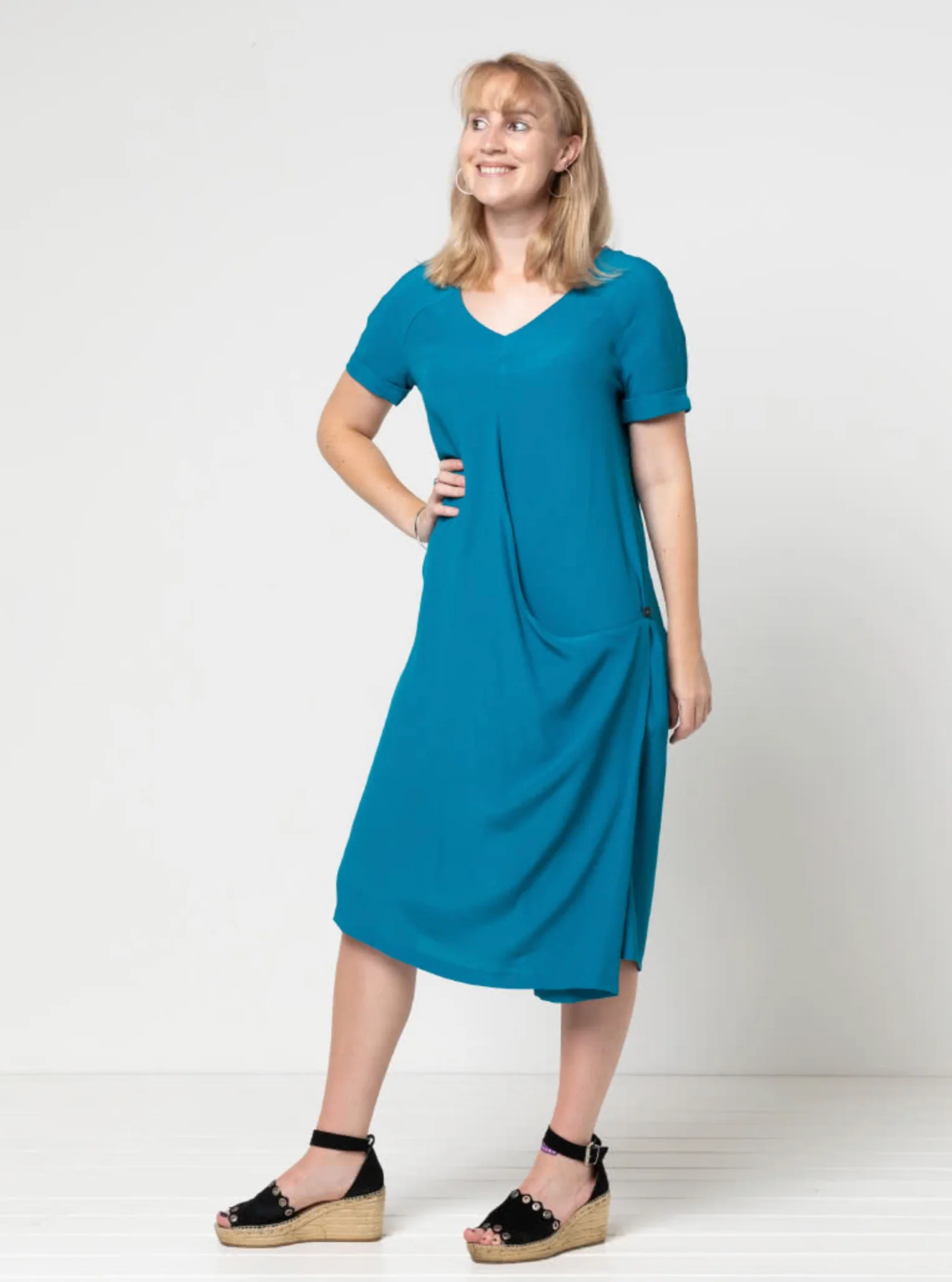 Style Arc Maeve Woven Dress - Image 5