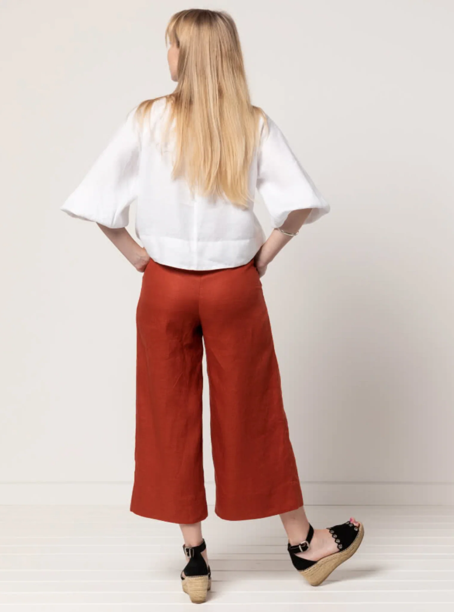 Style Arc Milan Woven Pant - Image 3