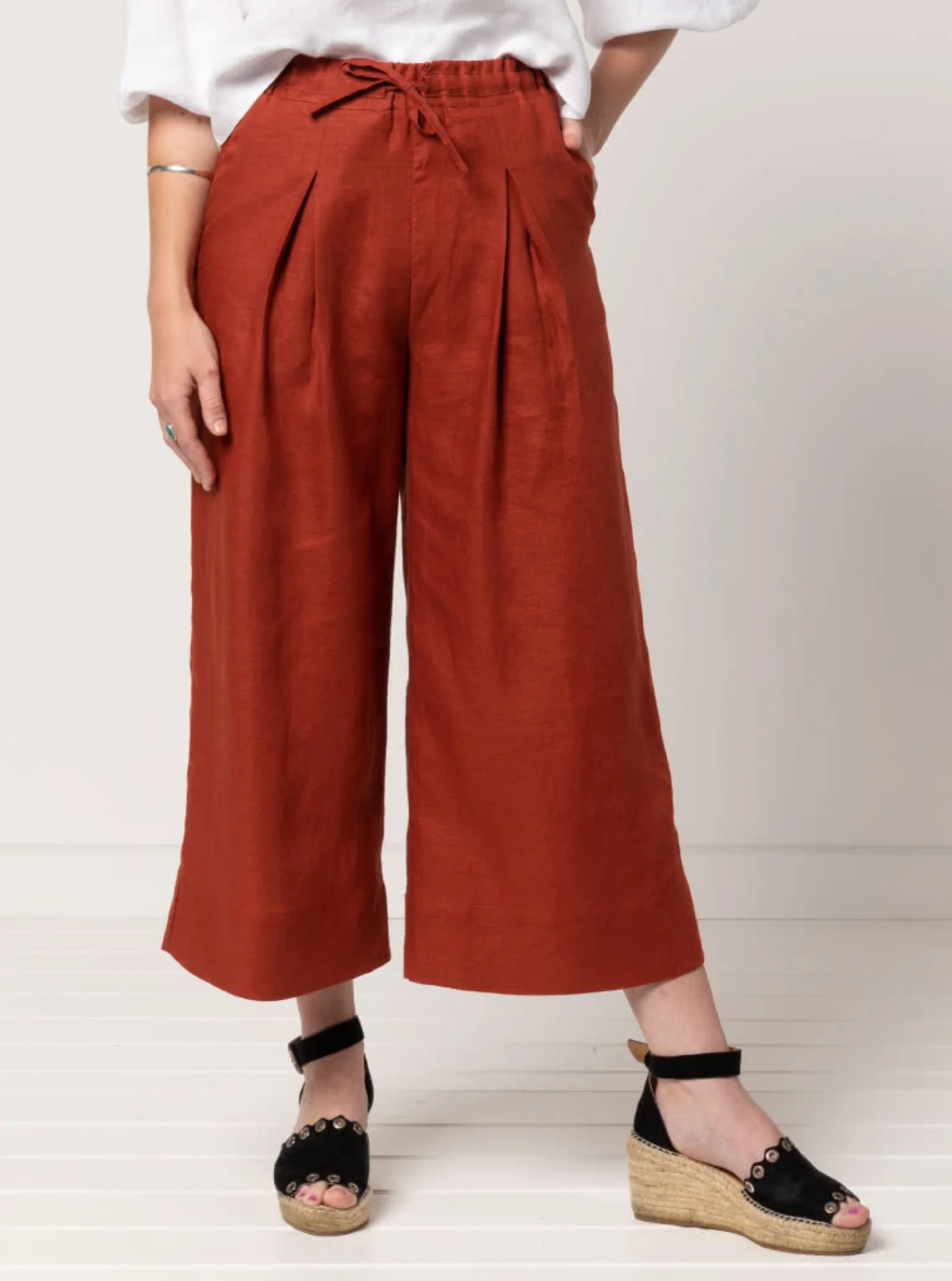 Style Arc Milan Woven Pant - Image 4