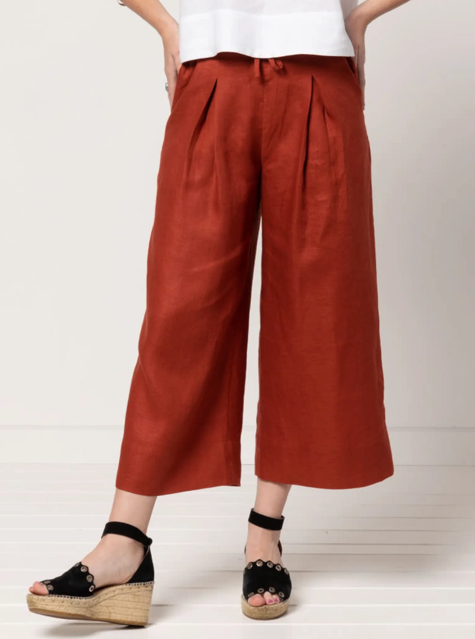 Style Arc Milan Woven Pant - Image 5