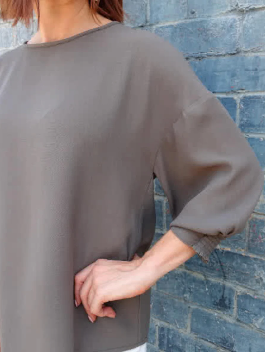 Style Arc Mimi Woven Top - Image 2