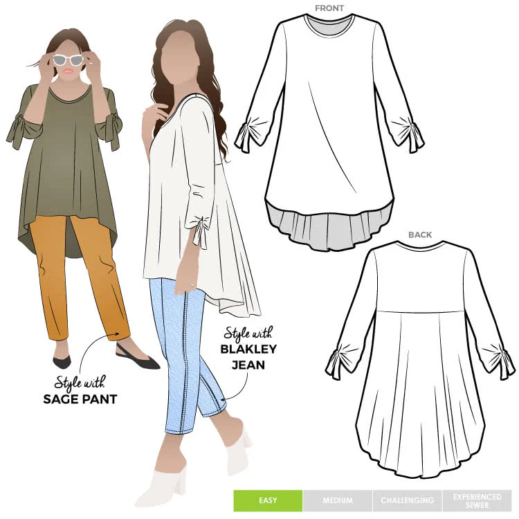 Style Arc Oakley Knit Tunic - Image 4