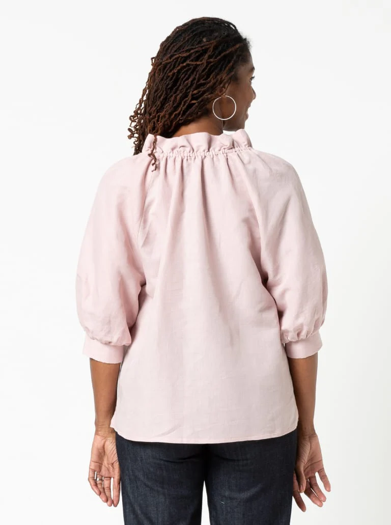 Style Arc Reynolds Woven Top - Image 6