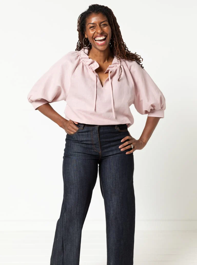 Style Arc Reynolds Woven Top - Image 8