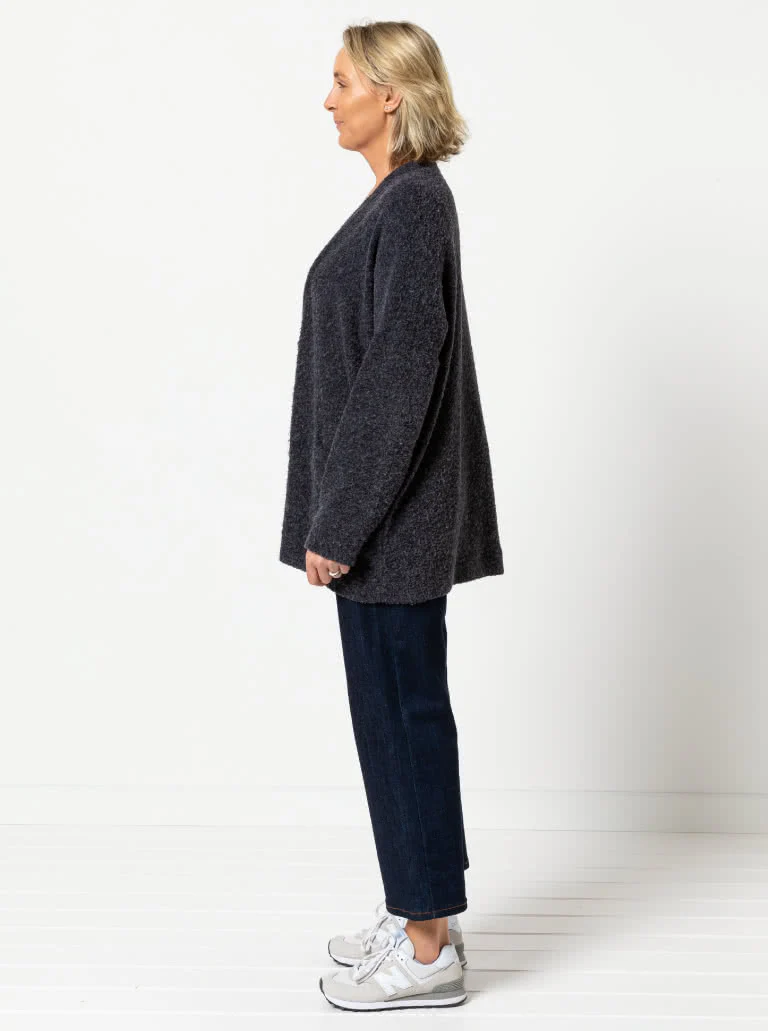 Style Arc Sabel Boyfriend Knit Cardi - Image 3