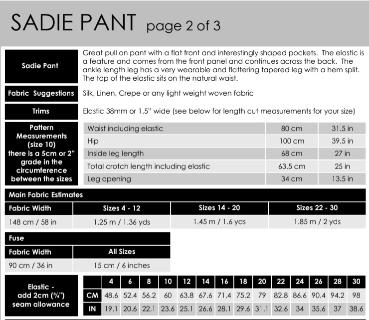 Style Arc Sadie Pant - Image 5