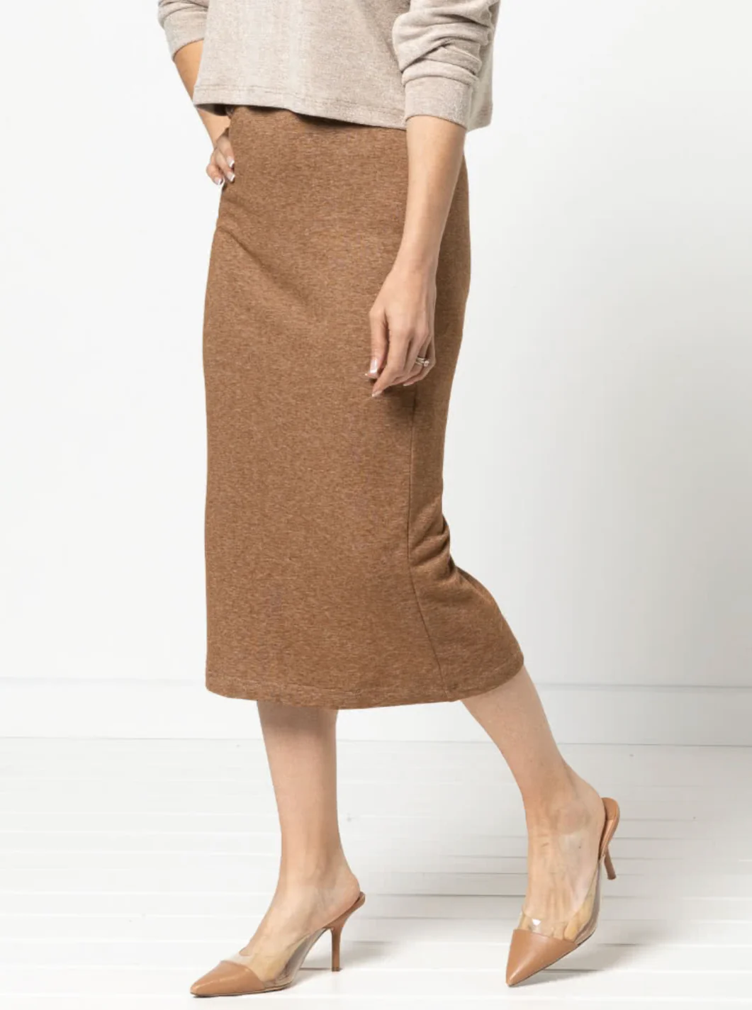 Style Arc Yoyo Knit Skirt - Image 2