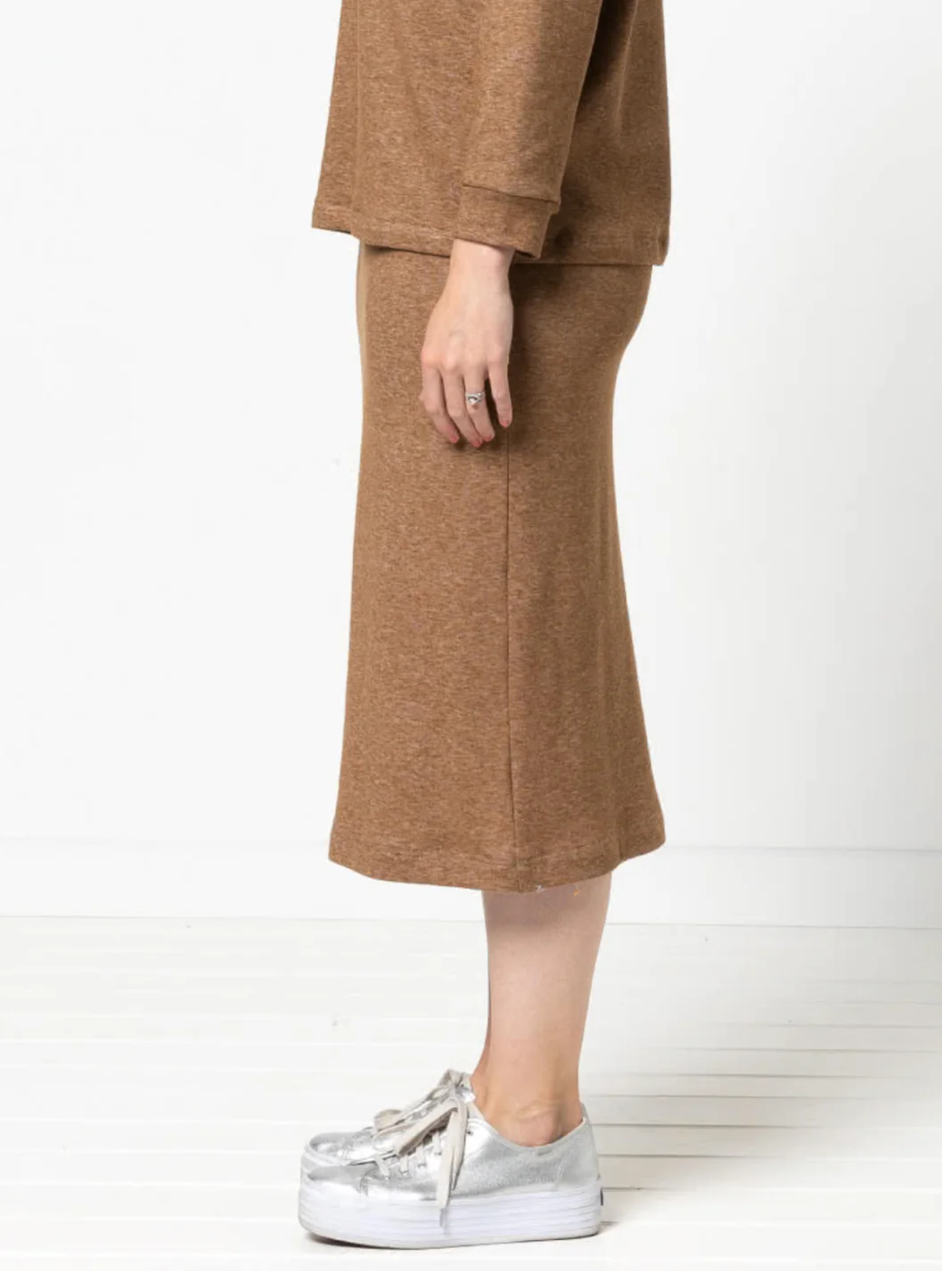 Style Arc Yoyo Knit Skirt - Image 9