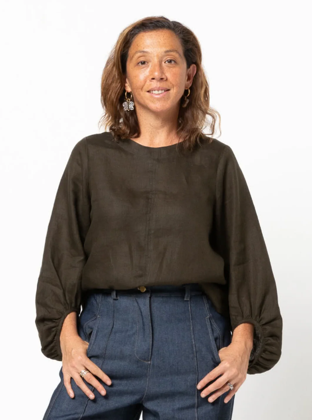 Style Arc Zalia Woven Top and Dress - Image 12