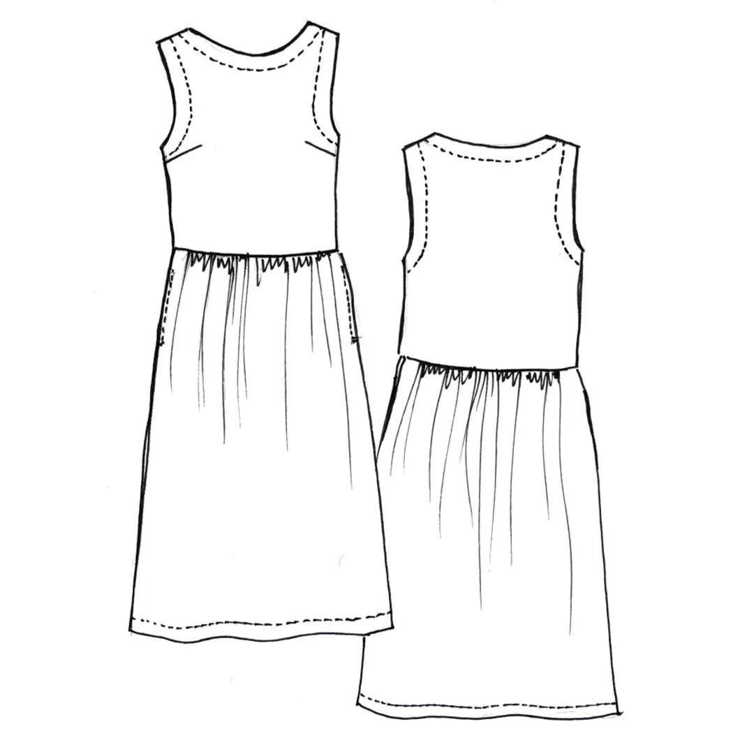 Tessuti Fabrics Felicia Pinafore Dress - Image 9