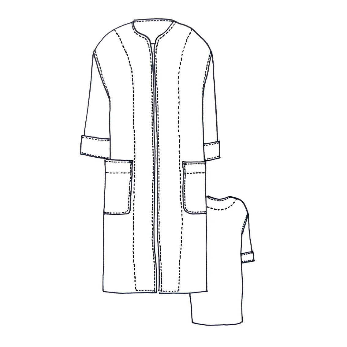 Tessuti Fabrics Florence Coat - Image 8