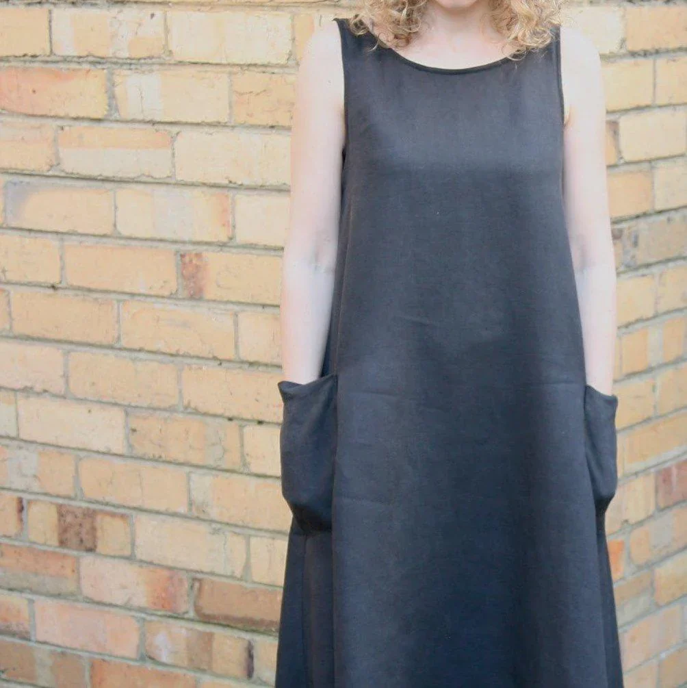 Tessuti Fabrics Lily Linen Dress - Image 4
