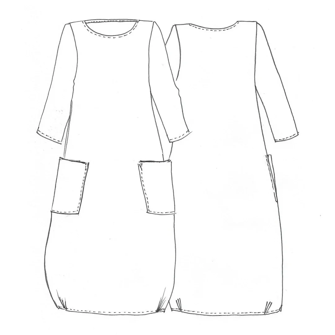Tessuti Fabrics Lily Linen Dress - Image 5