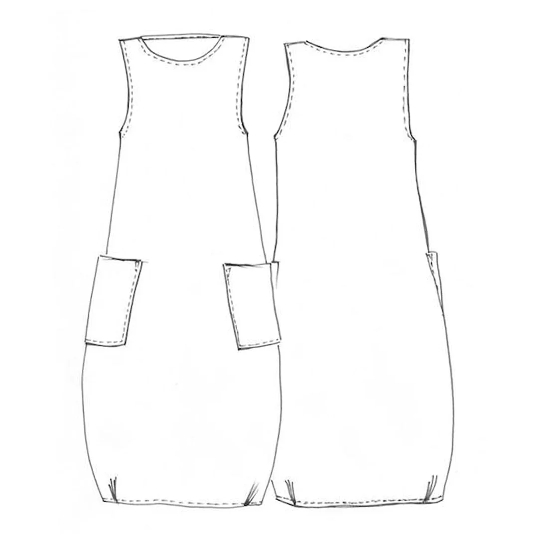 Tessuti Fabrics Lily Linen Dress - Image 6