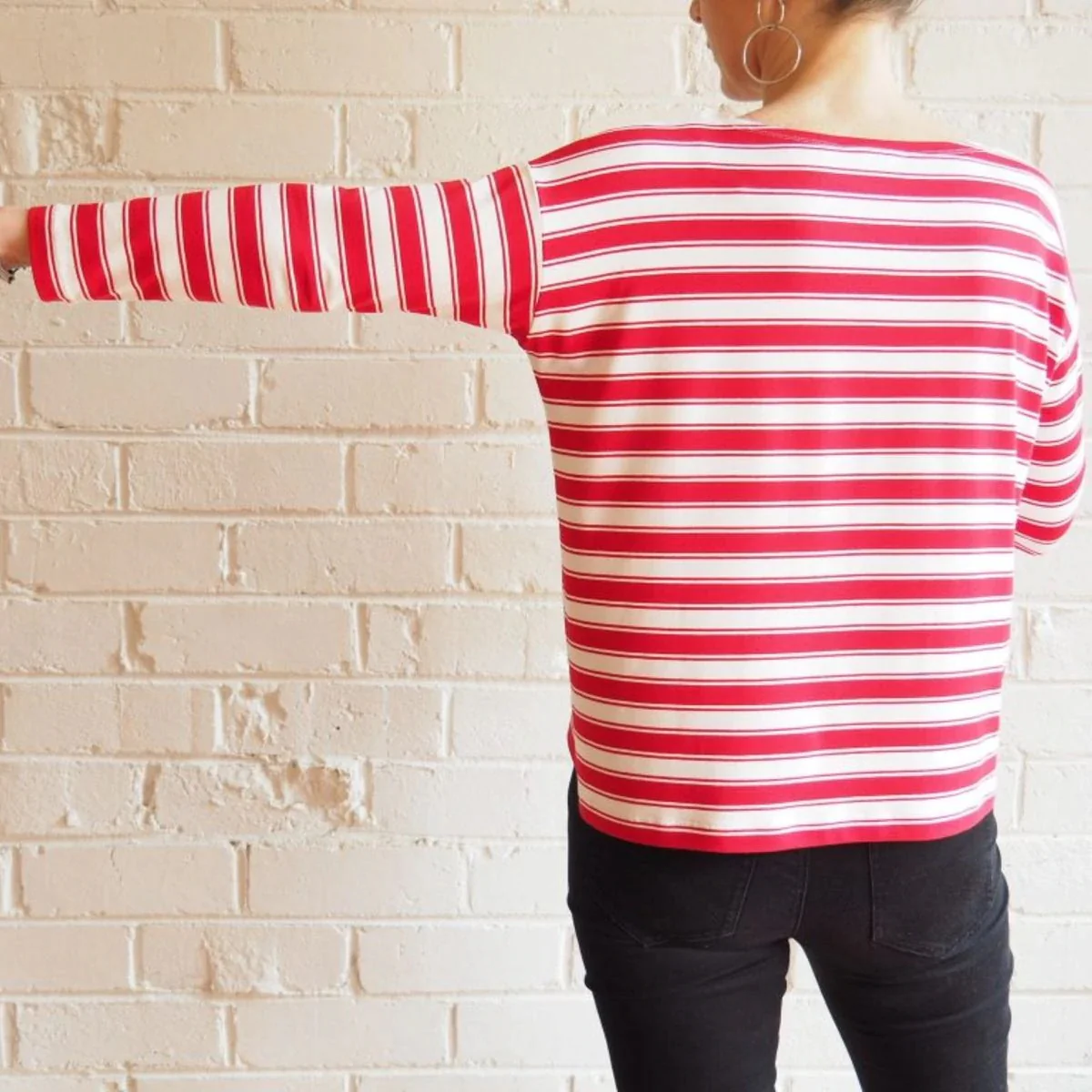 Tessuti Fabrics Mandy Boat Tee - Image 4