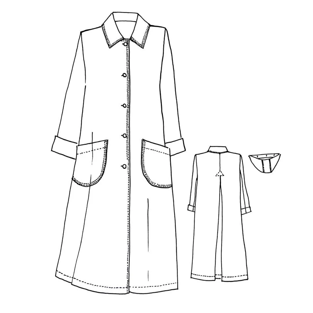 Tessuti Fabrics Melbourne Trench Coat - Image 13