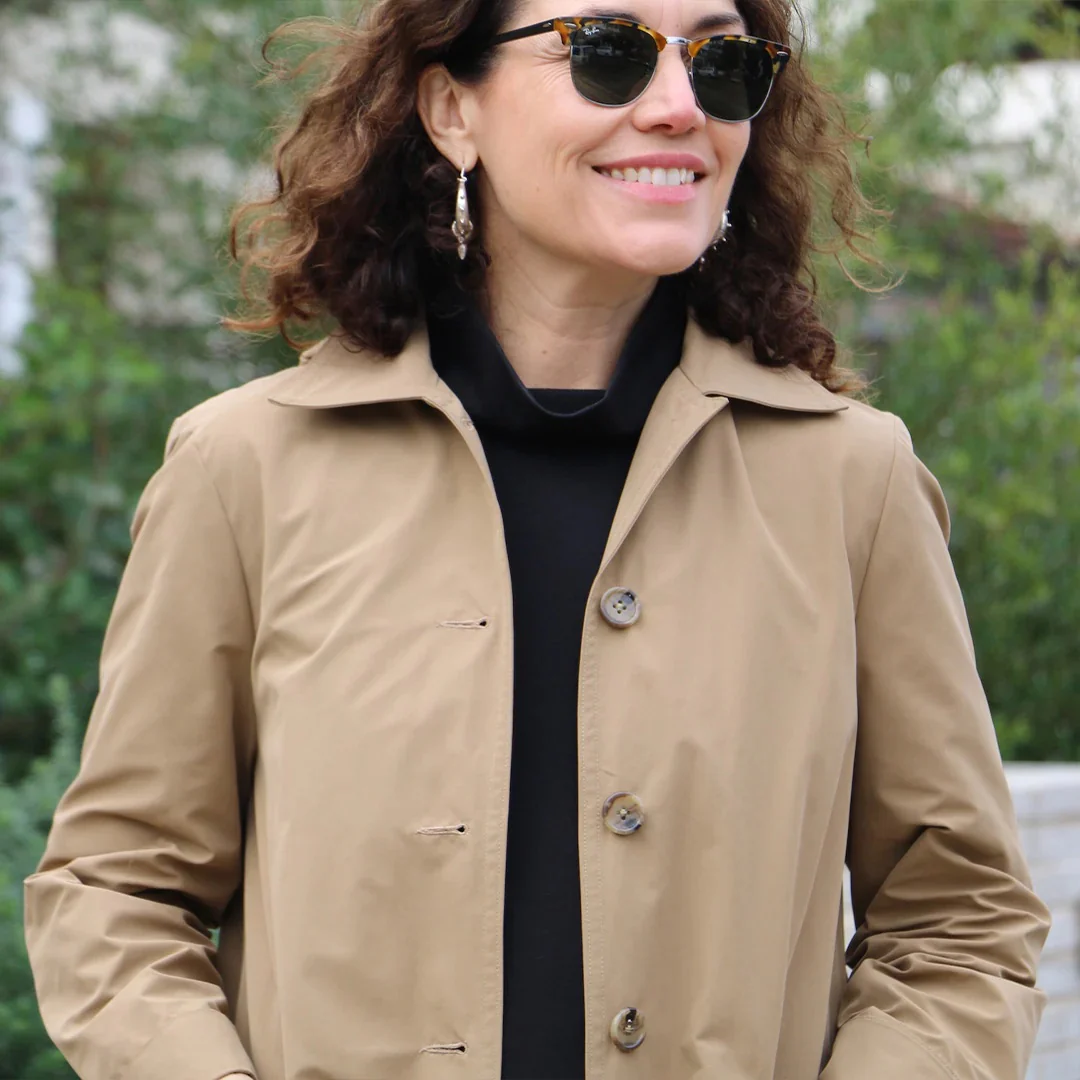 Tessuti Fabrics Melbourne Trench Coat - Image 3