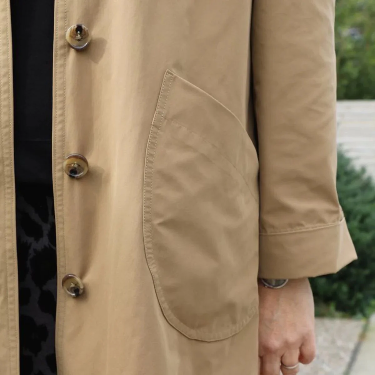 Tessuti Fabrics Melbourne Trench Coat - Image 4