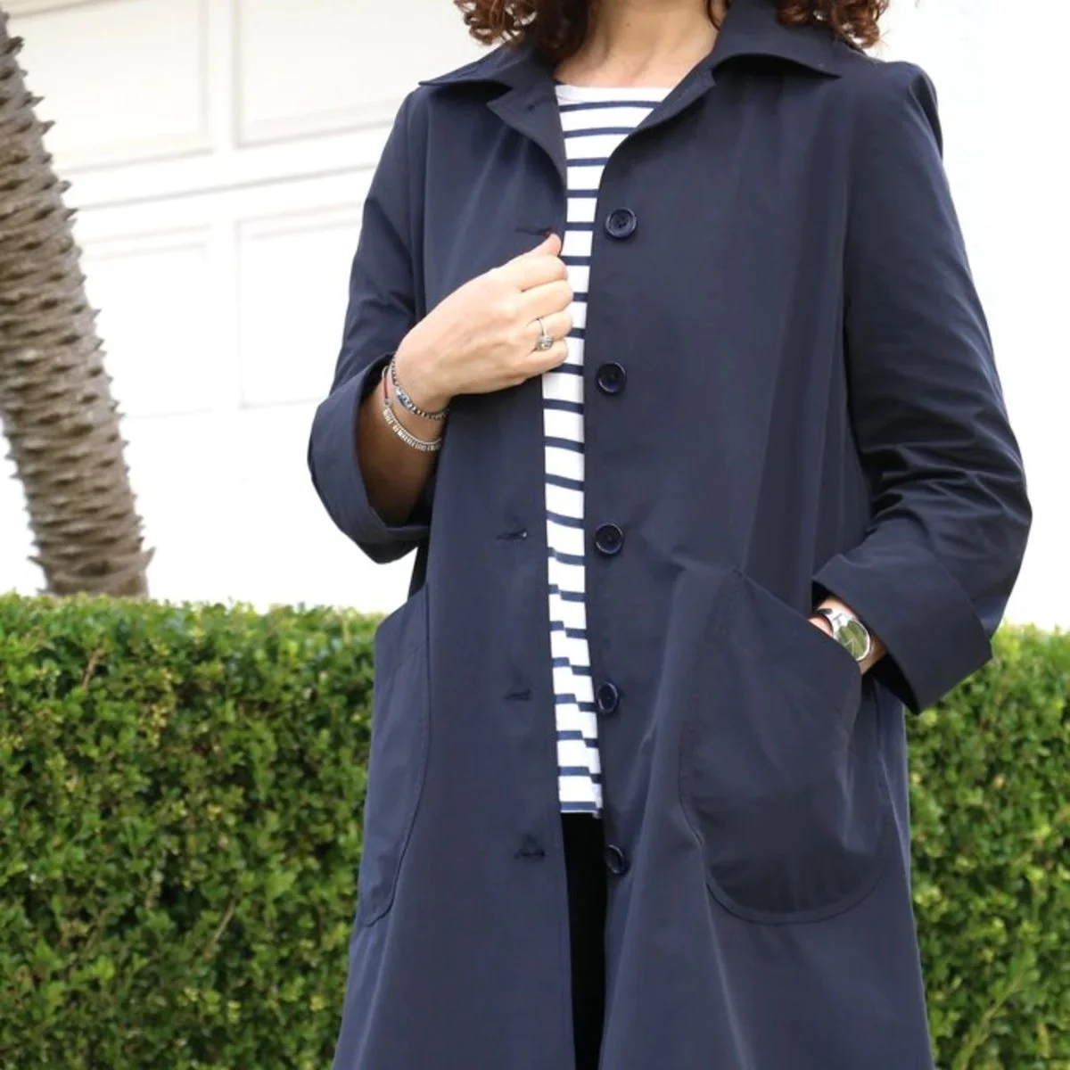 Tessuti Fabrics Melbourne Trench Coat - Image 6