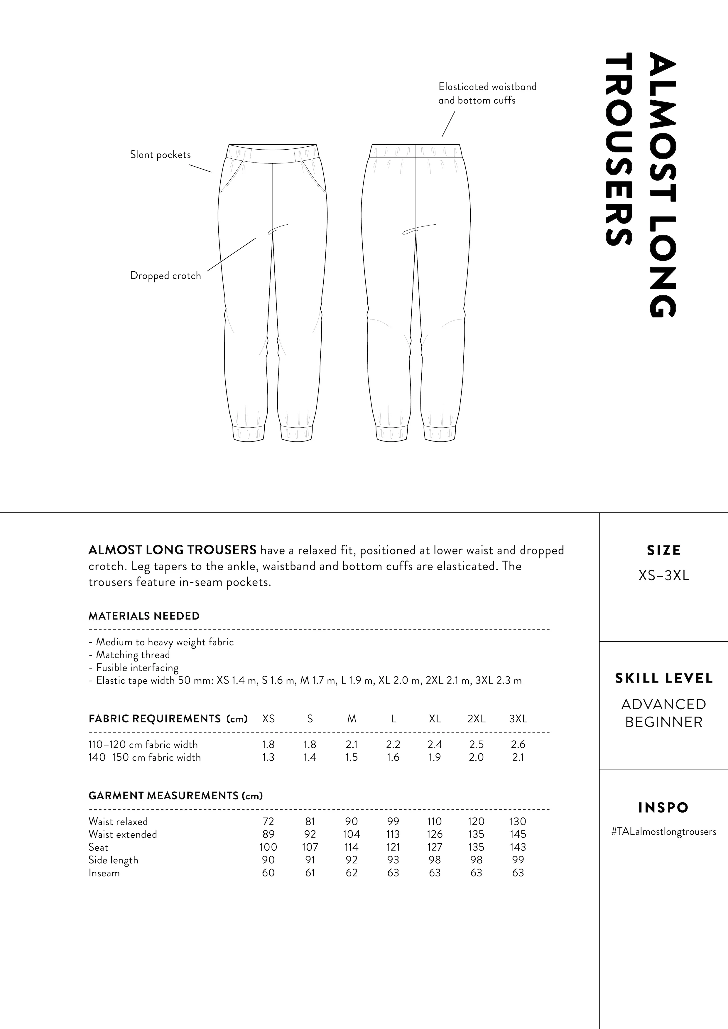 The Assembly Line Almost Long Trousers - Image 7