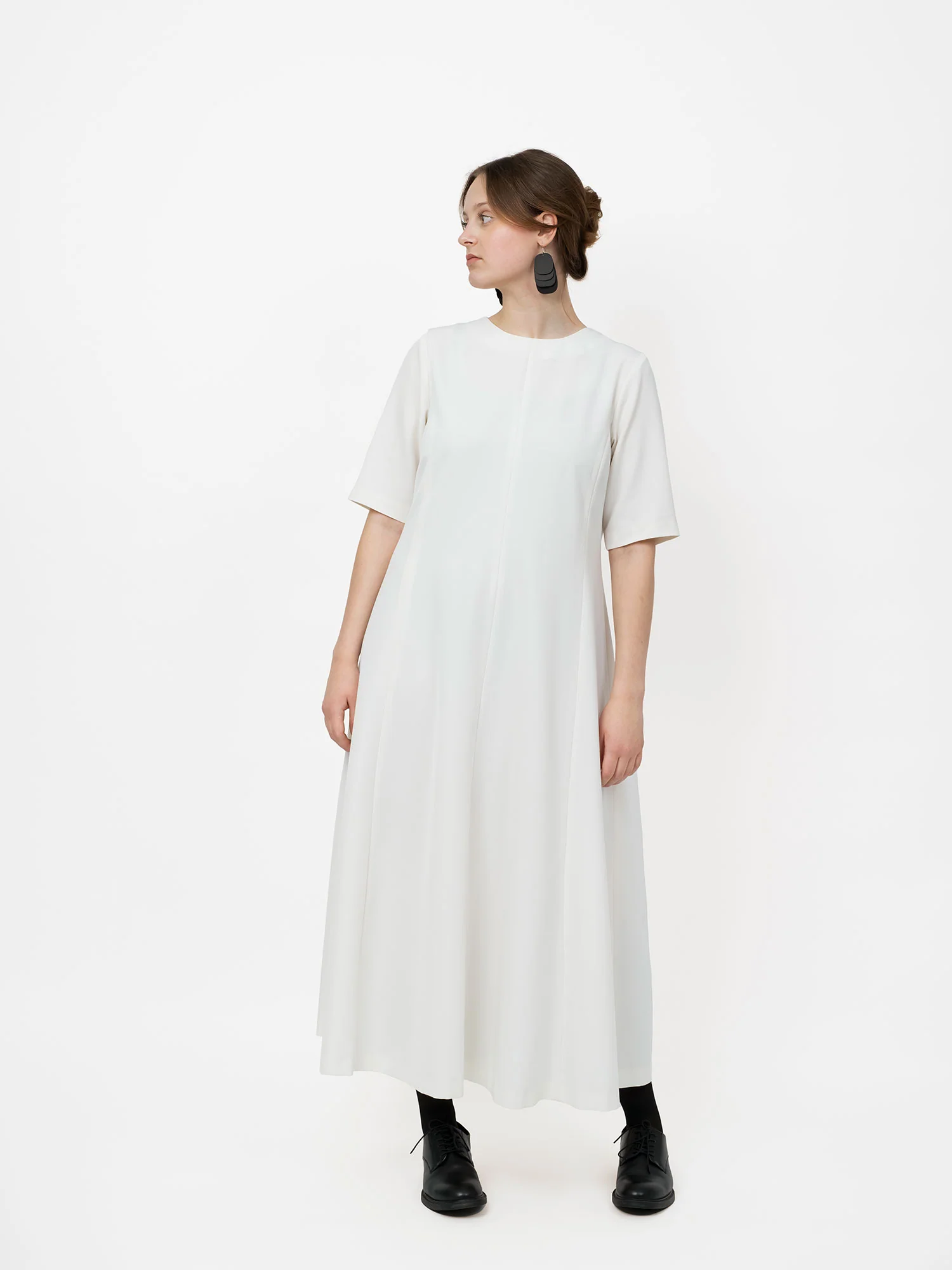 The Assembly Line Balloon Sleeve Dress - Image 5