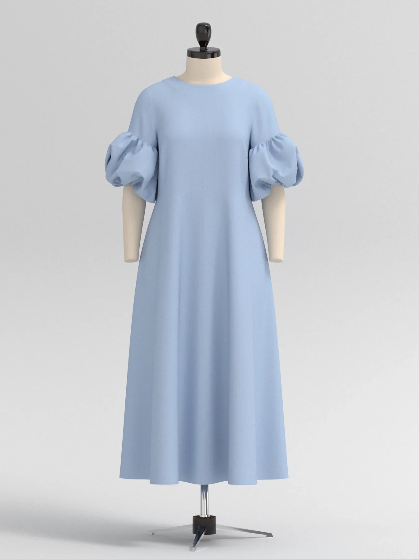 The Assembly Line Balloon Sleeve Dress - Image 9