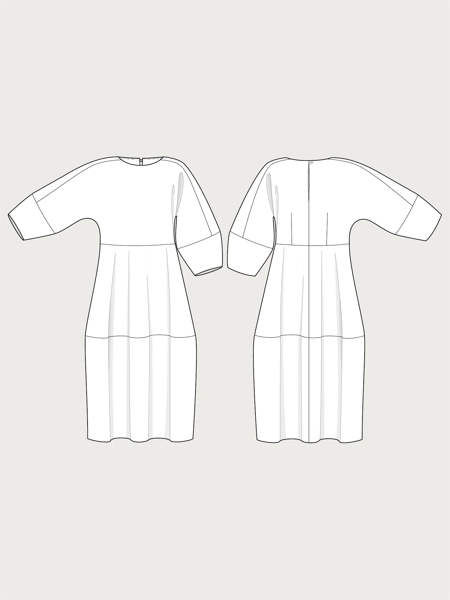 The Assembly Line Barrel Dress - Image 11