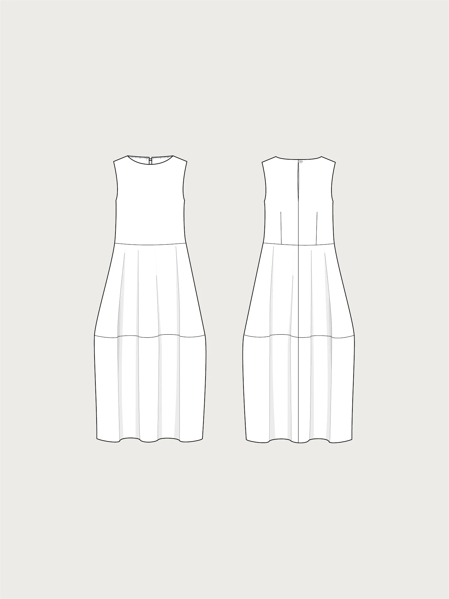 The Assembly Line Barrel Dress - Image 12