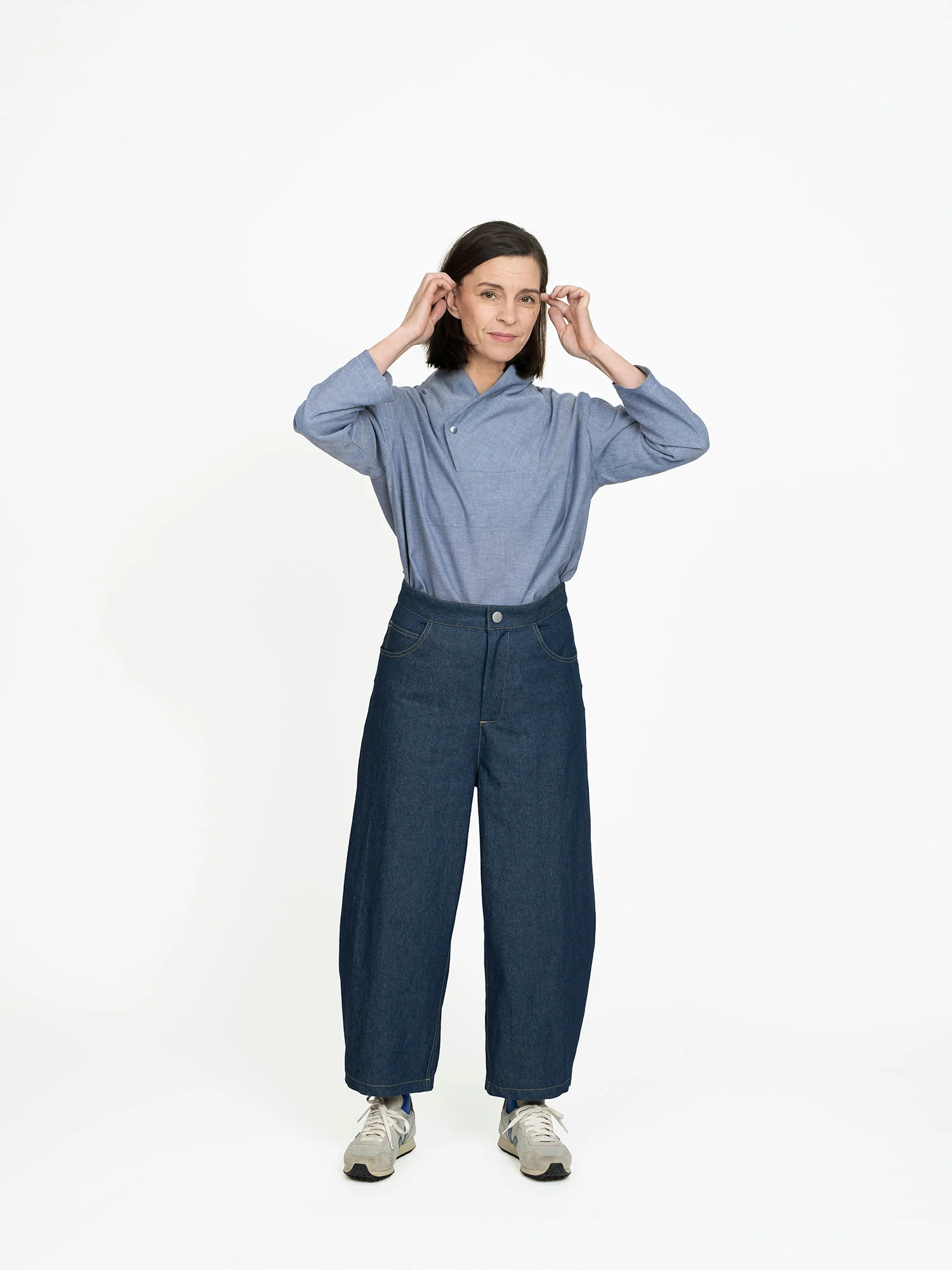 The Assembly Line Barrel-Leg Trousers - Image 4