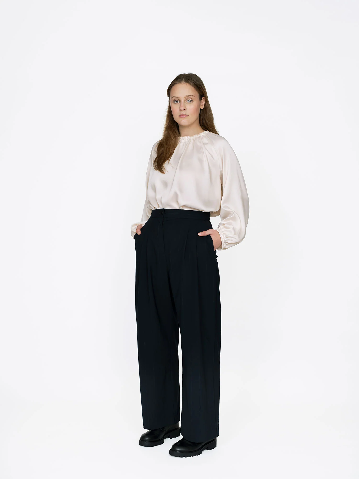 The Assembly Line Billow Blouse - Image 4
