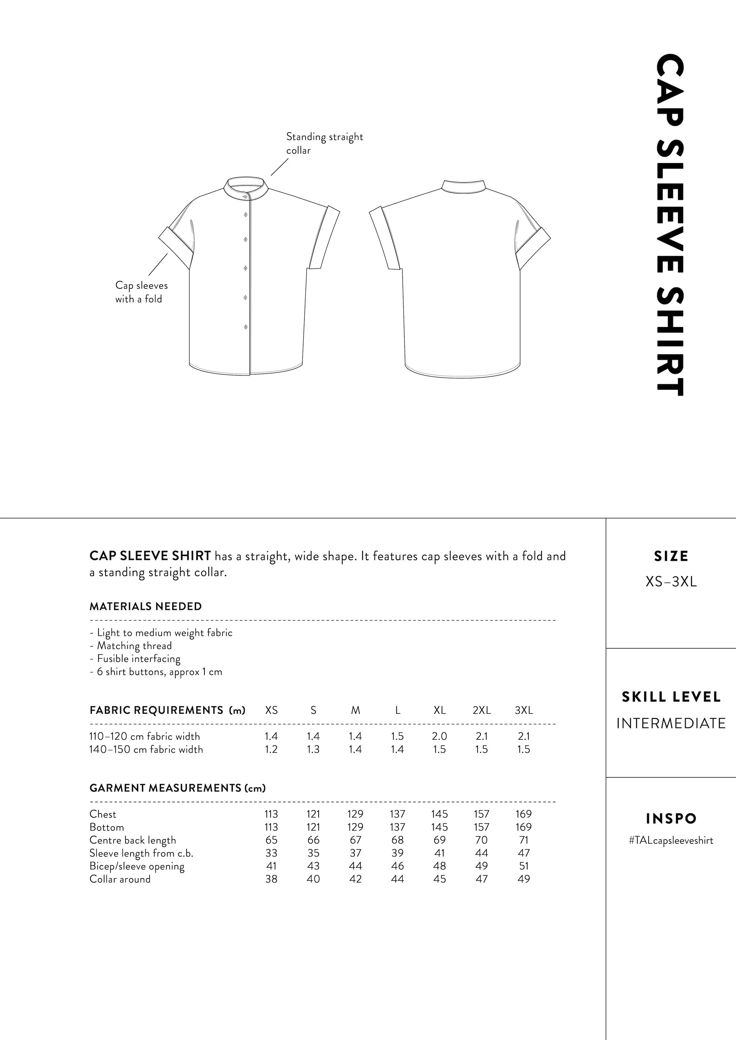 The Assembly Line Cap Sleeve Shirt - Image 7