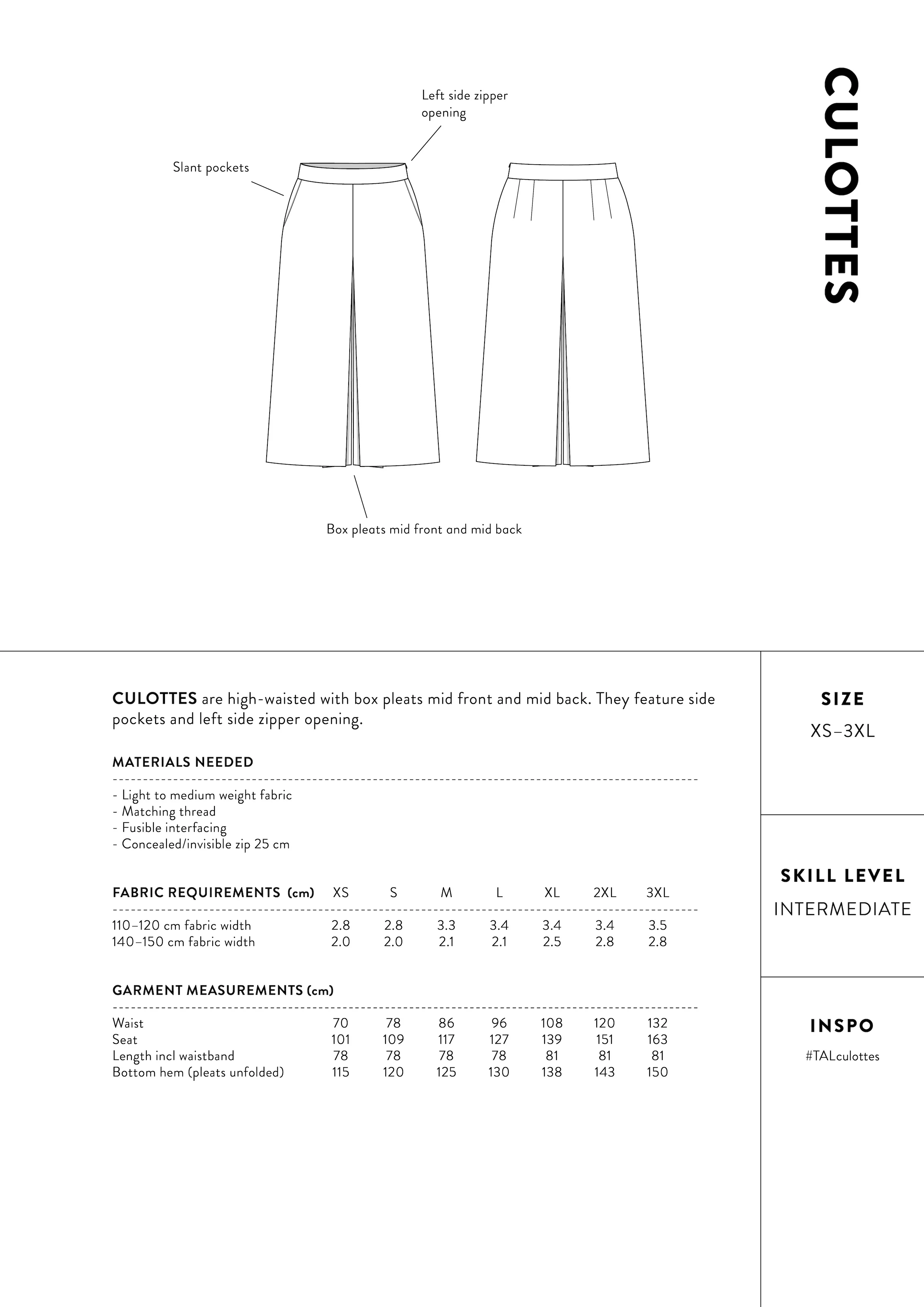 The Assembly Line Culottes - Image 10