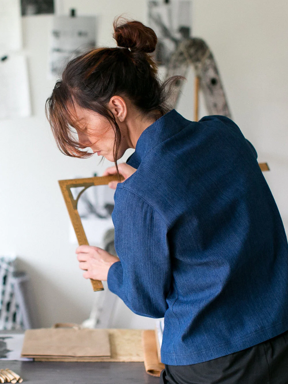 The Assembly Line Elastic Tie Sweater - Image 3