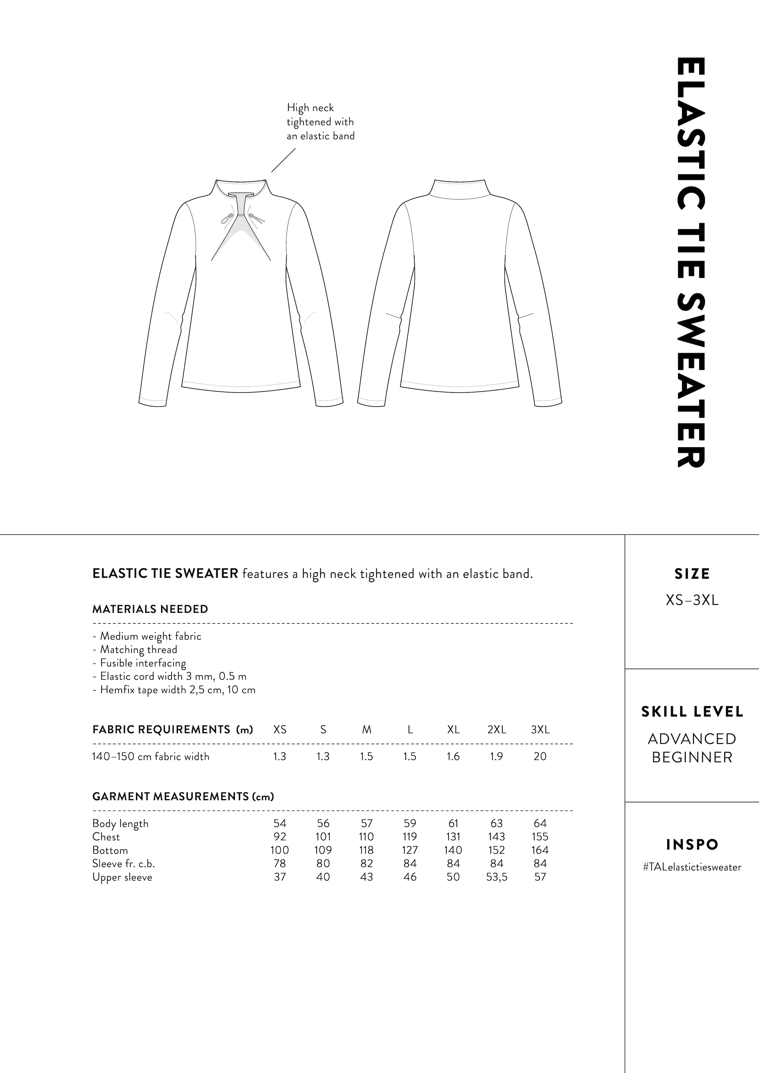 The Assembly Line Elastic Tie Sweater - Image 8