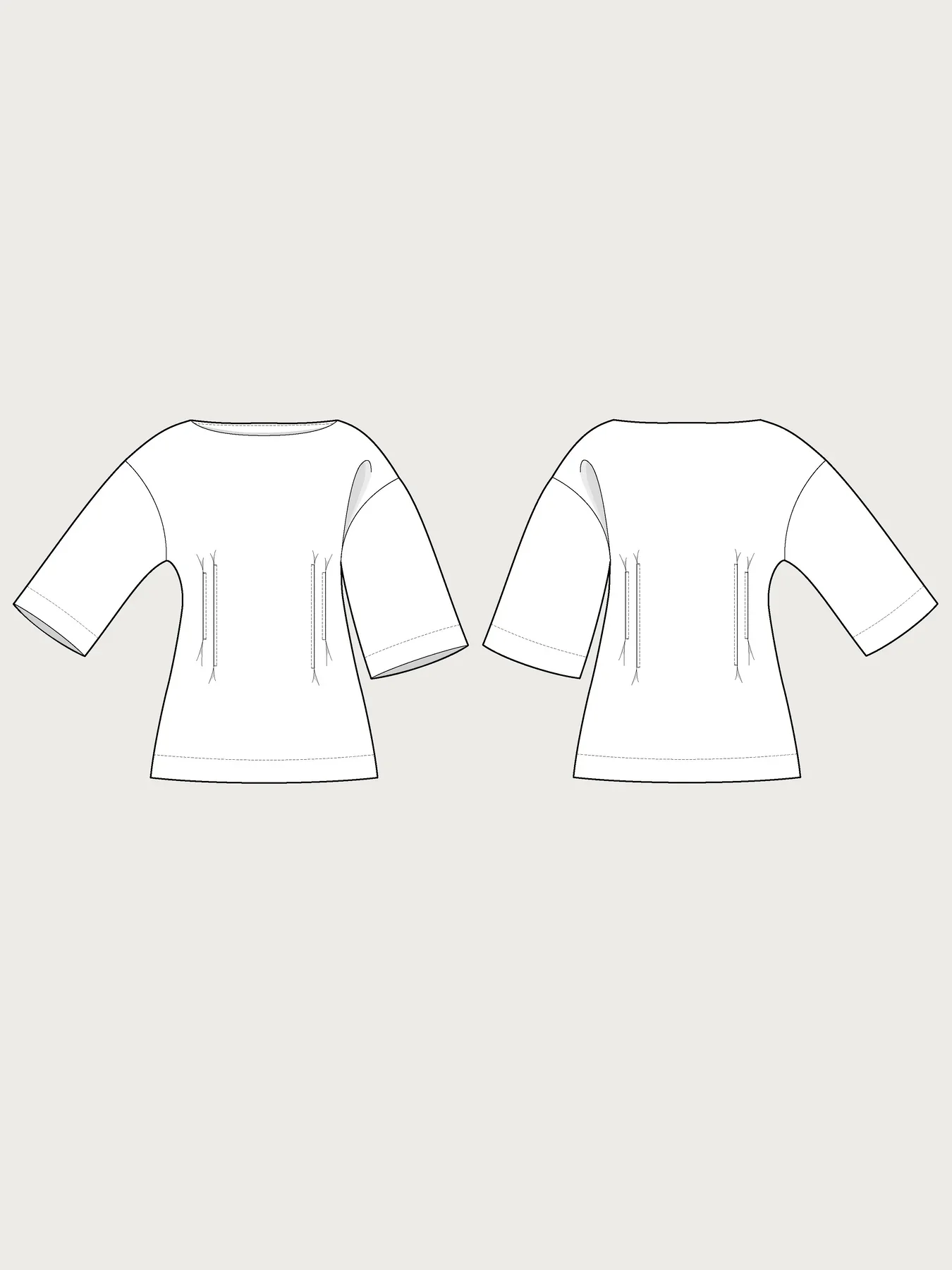 The Assembly Line Fitted Waist T-shirt - Image 6